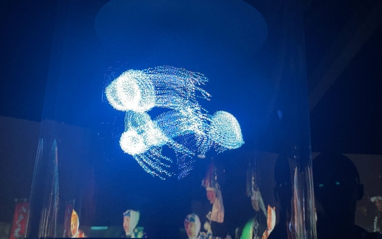 3D クラゲの写真