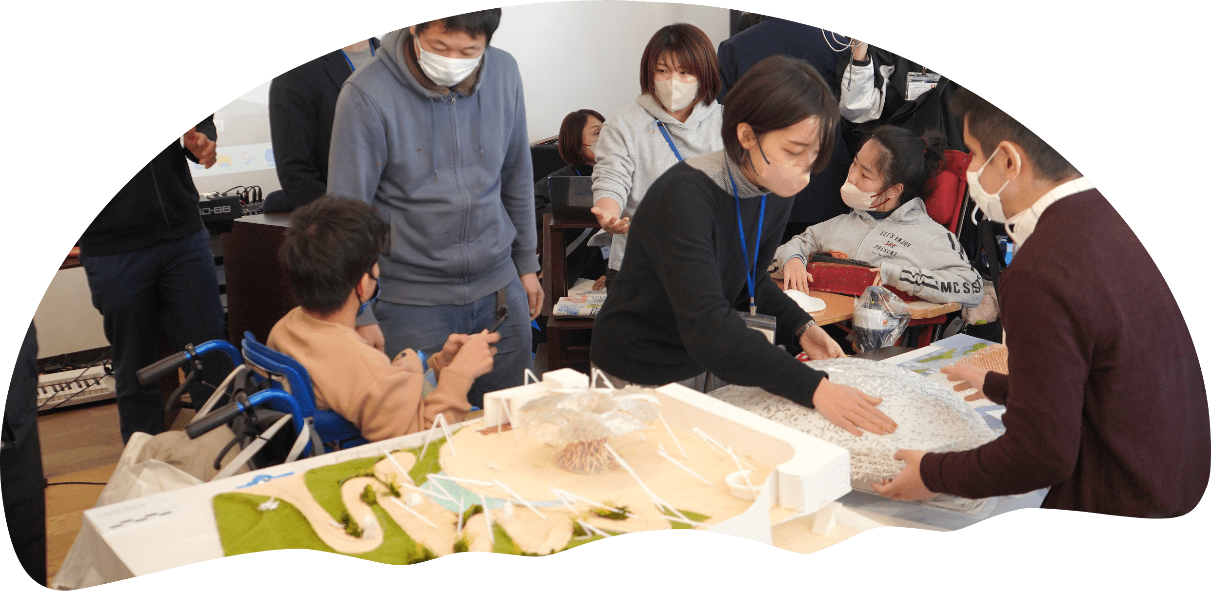 インクルーシブ社会に向けてイメージ写真