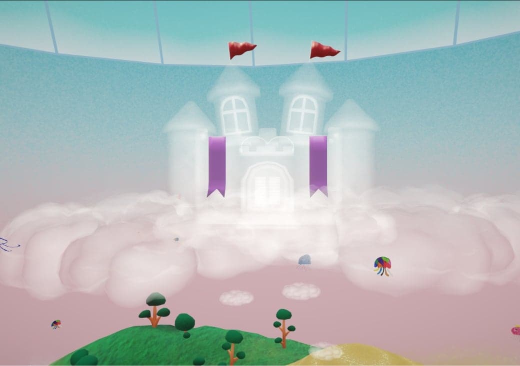 空とぶまほう城の実機画像