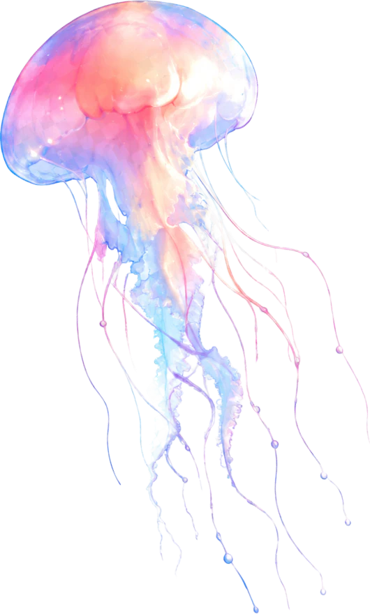 クラゲのイラスト