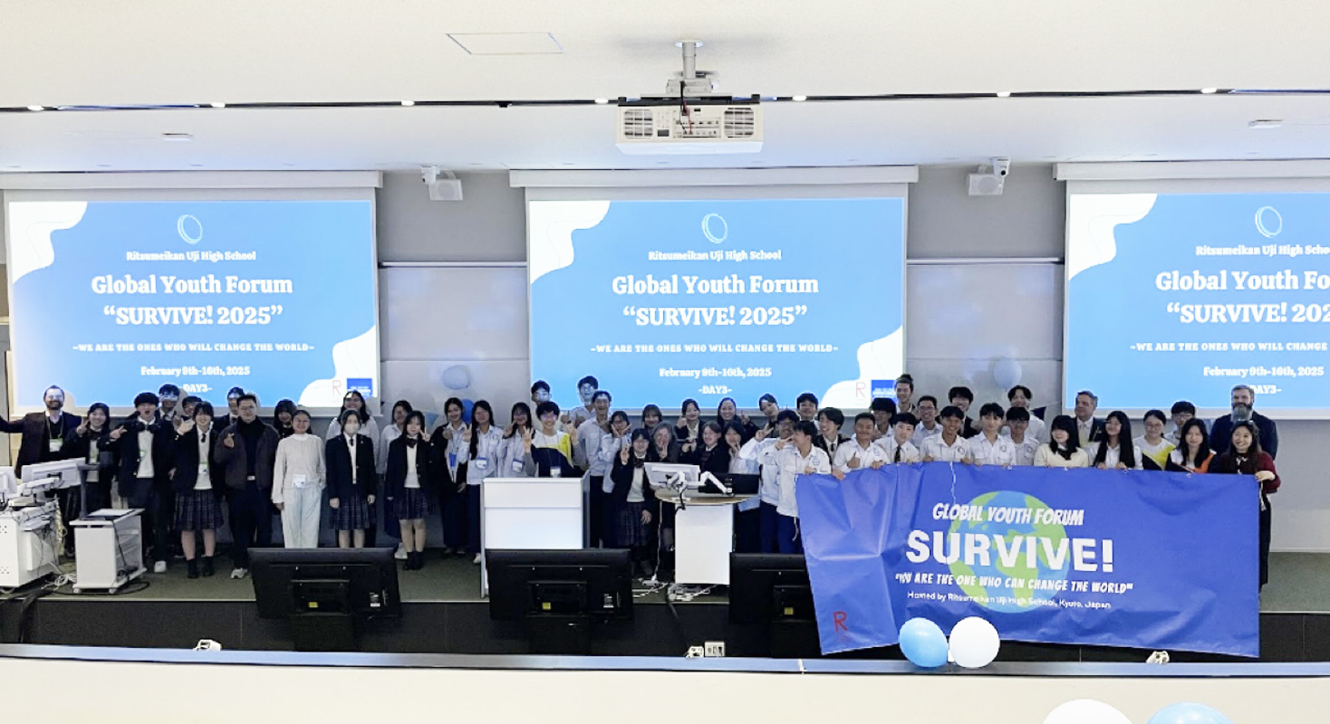 Global Youth Forum SURVIVE!2025 Management Team Member Workshop on Living Sustainably (Ritsumeikan Uji High School)
