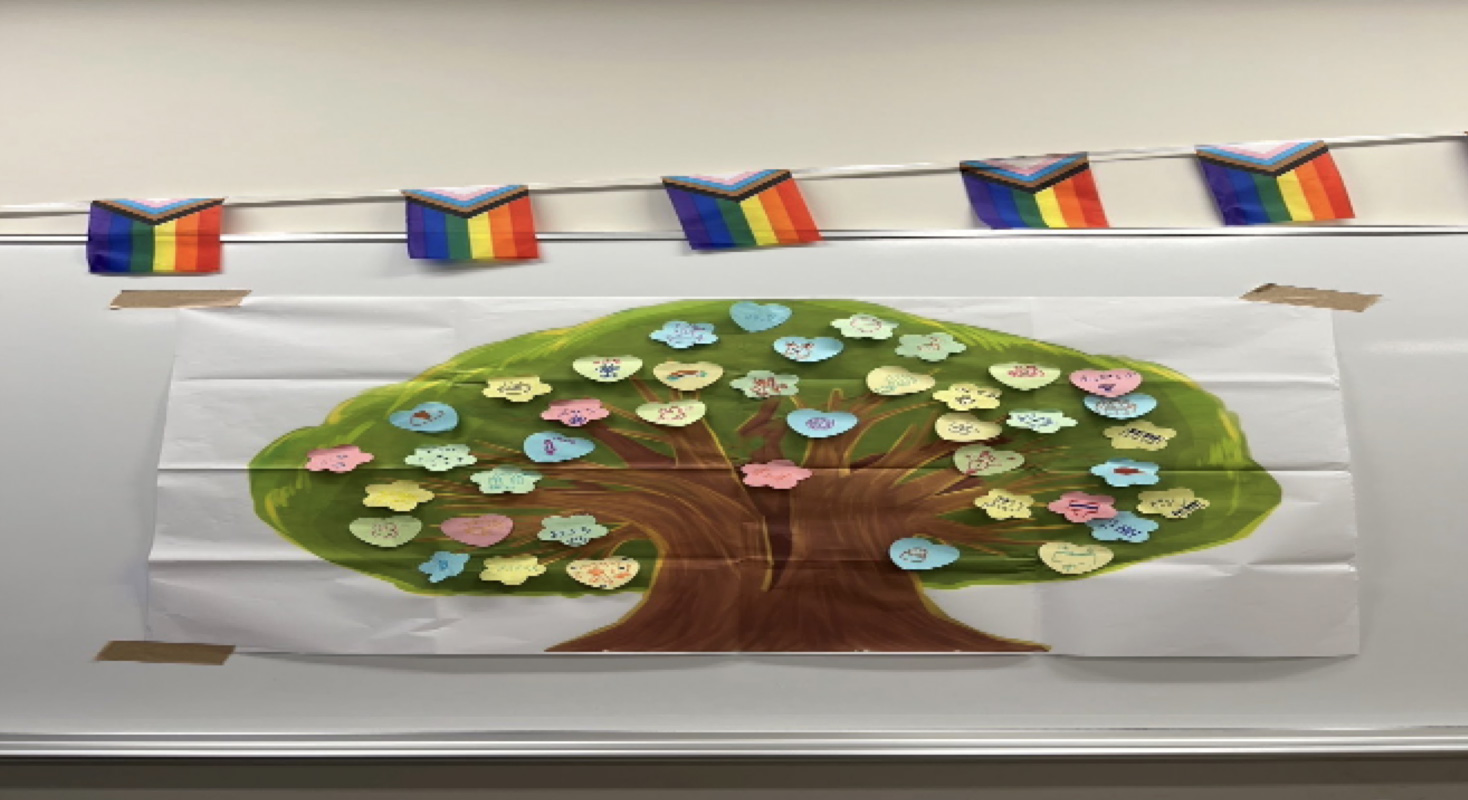 Let’s create a rainbow-coloured tree by collecting everyone’s ‘likes’! ~What is LGBTQ+? ~ (Ritsumeikan LGBTQ+ Social Club rall.)